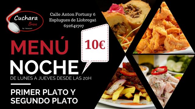 Nuevo Menú Nocturno en Restaurante Peruano Cuchara Brava